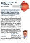 Kataraktoperation bei AMD-Patienten – Spezielle Intraokularlinsen