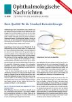 Prof. Koss in einer Sonderveröffentlichung der Ophthalmologischen Nachrichten